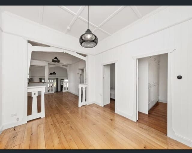 Interior painting in progress